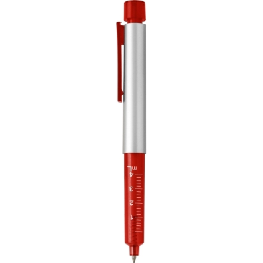 Długopis strzykawka V1719-05 czerwony