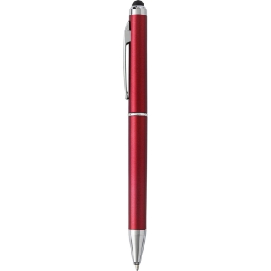 Długopis, touch pen V1729-05 czerwony