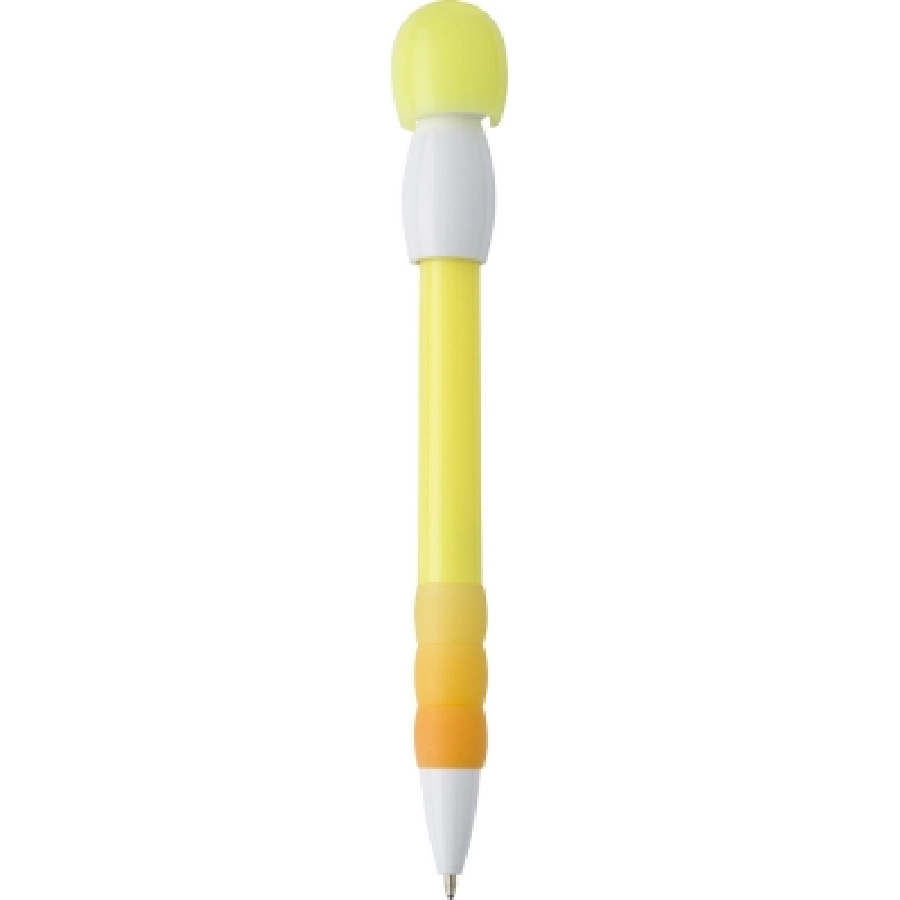 Długopis dziewczynka V1732-08 żółty