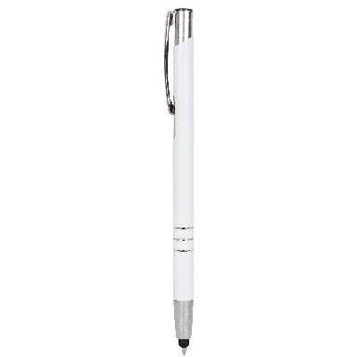 Długopis, touch pen, cieńsza wersja V1601 V1744-02 biały