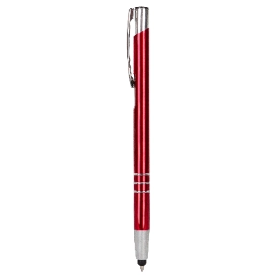 Długopis, touch pen, cieńsza wersja V1601 V1744-05 czerwony