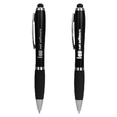 Długopis, touch pen V1745-03 czarny
