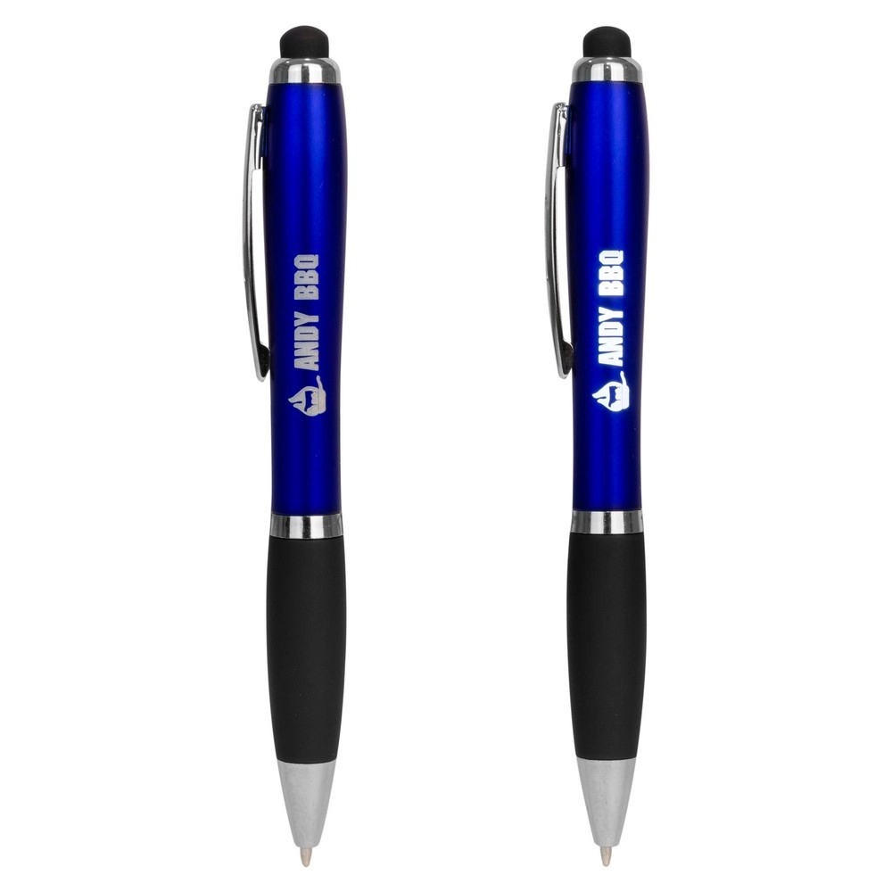 Długopis, touch pen V1745-04 granatowy