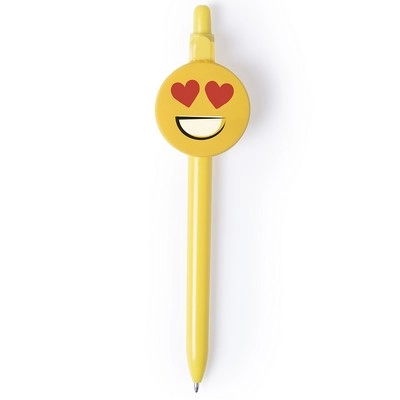 Długopis uśmiechnięta buzia V1790-08D żółty