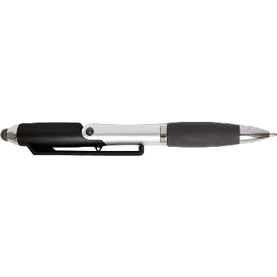 Długopis, touch pen, stojak na telefon V1808-03 czarny
