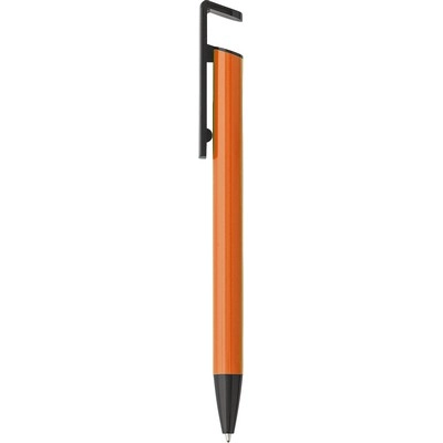 Długopis, stojak na telefon V1812-07 pomarańczowy