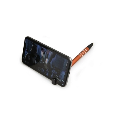 Długopis, touch pen, stojak na telefon | Erran V1816-05 czerwony
