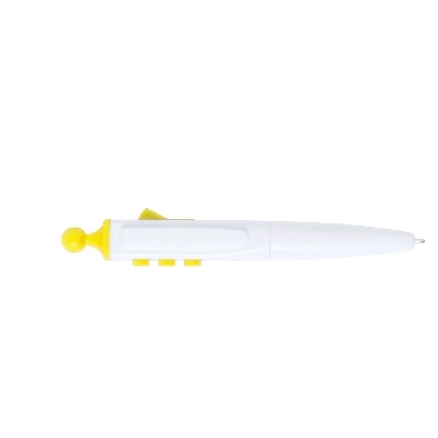 Długopis antystresowy, fidget pen V1878-08 żółty
