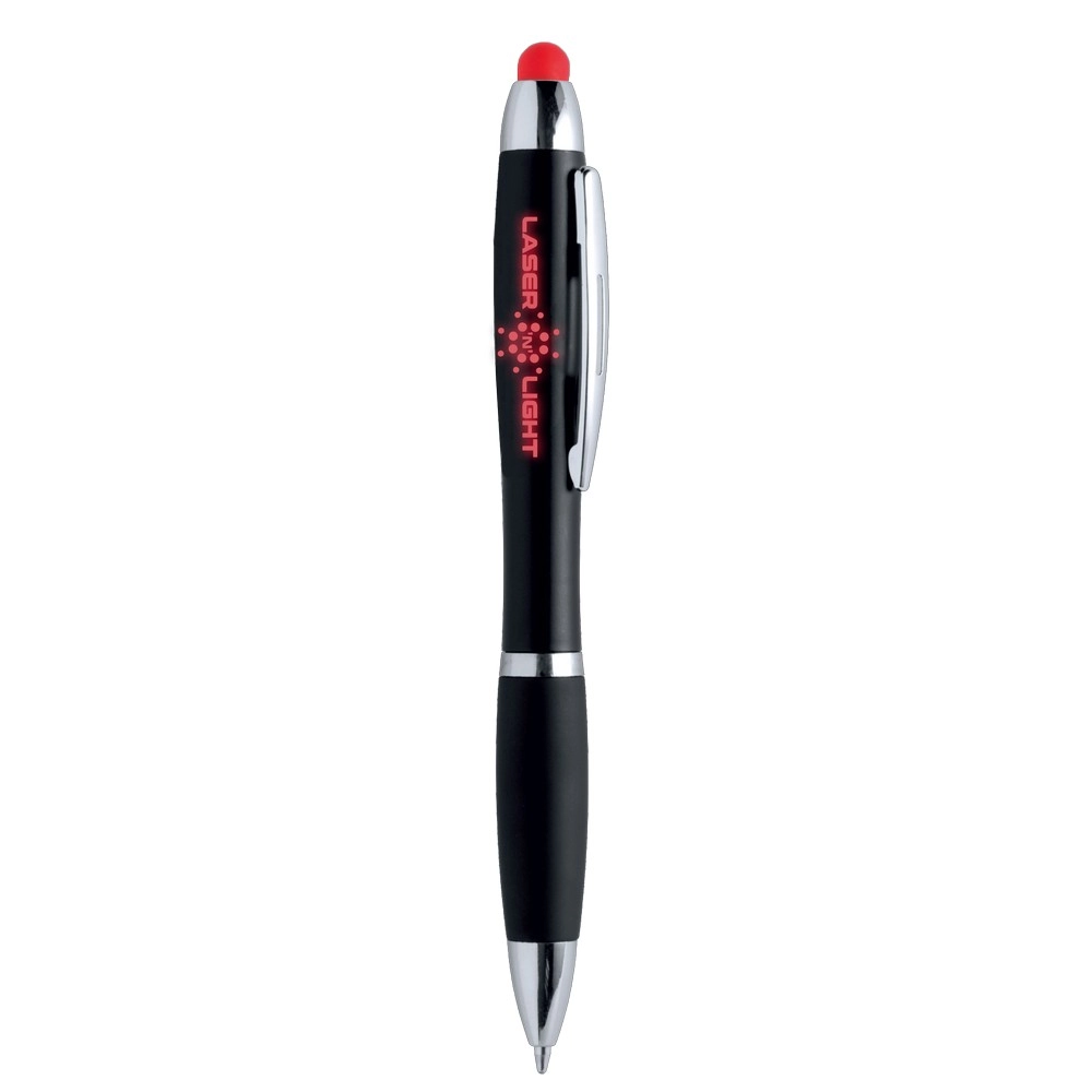 Długopis, touch pen V1909-05 czerwony