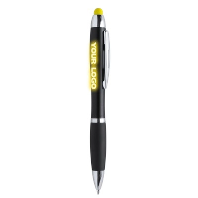 Długopis, touch pen V1909-08 żółty