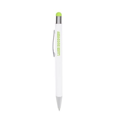 Długopis, touch pen V1931-10 zielony