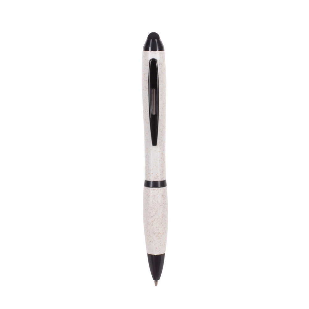 Bambusowy długopis, touch pen V1933-20 beżowy
