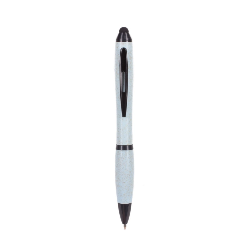 Bambusowy długopis, touch pen V1933-23 niebieski