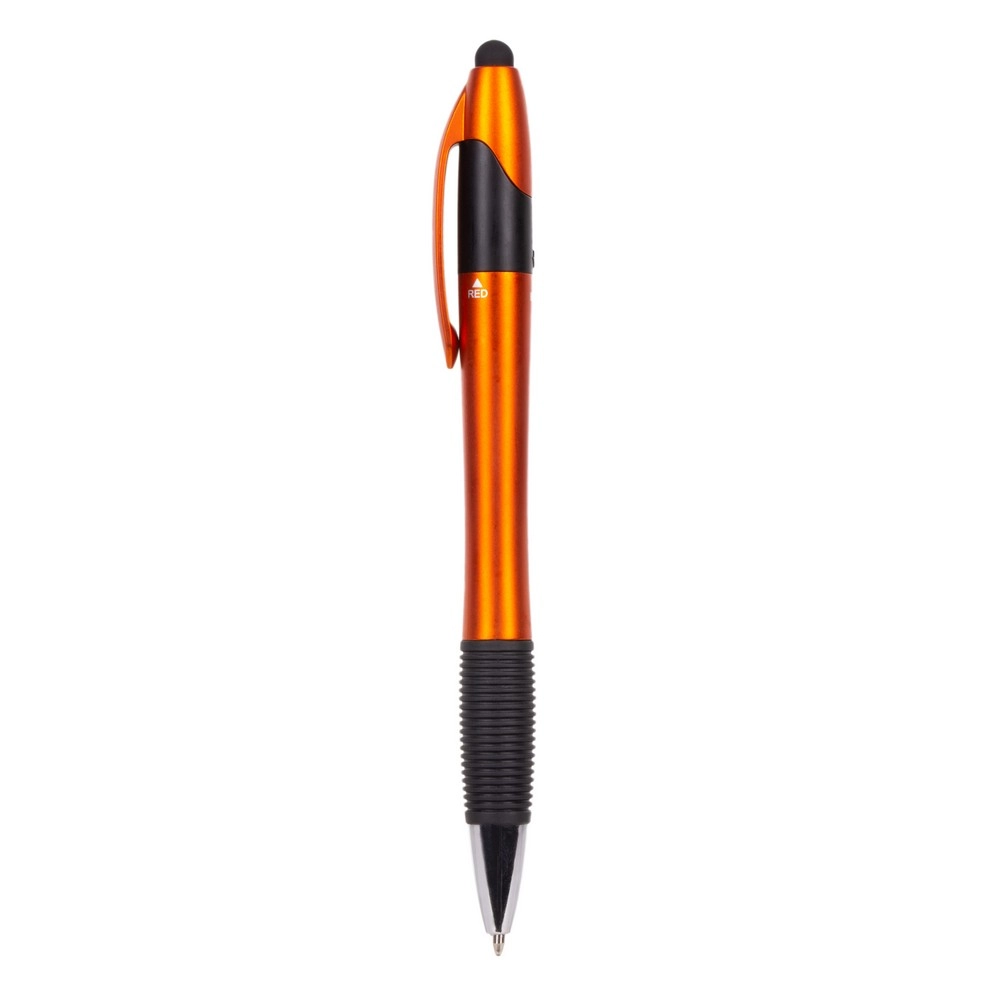 Długopis, touch pen, wielokolorowy wkład V1935-07 pomarańczowy