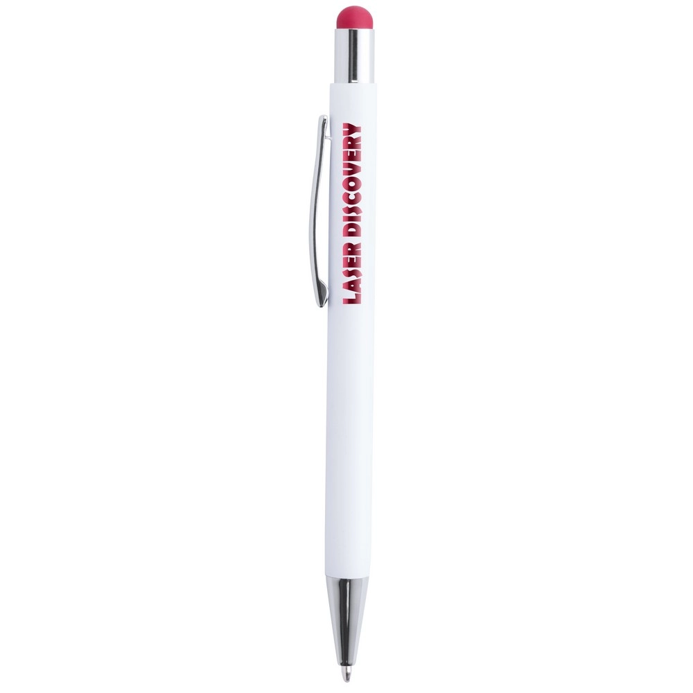 Długopis, touch pen V1939-05 czerwony