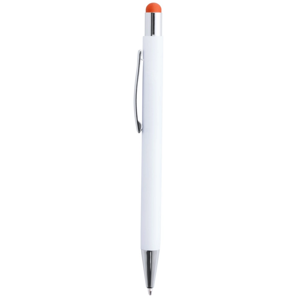 Długopis, touch pen V1939-07 pomarańczowy