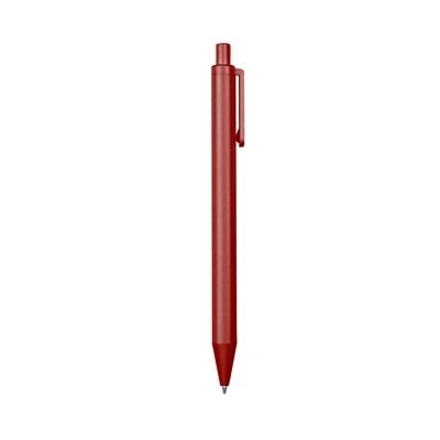 Długopis wykonany z wysokiej jakości połyskującego tworzywa V1946-05 czerwony