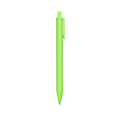 Długopis wykonany z wysokiej jakości połyskującego tworzywa V1946-10 zielony