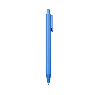 Długopis wykonany z wysokiej jakości połyskującego tworzywa V1946-11 niebieski