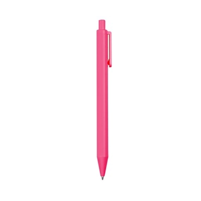 Długopis wykonany z wysokiej jakości połyskującego tworzywa V1946-21 różowy