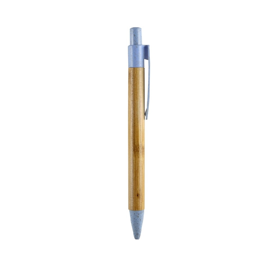 Bambusowy długopis | Brock V1947-11 niebieski