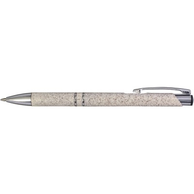 Długopis ze słomy pszenicznej V1967-18 wielokolorowy