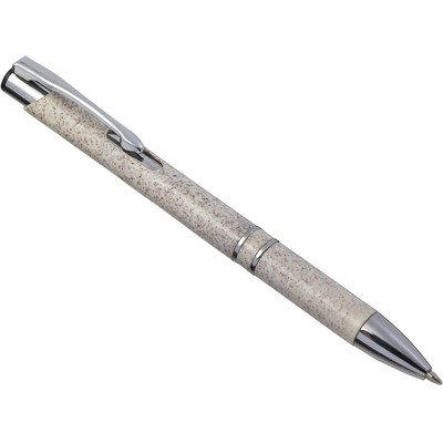 Długopis ze słomy pszenicznej V1967-18 wielokolorowy