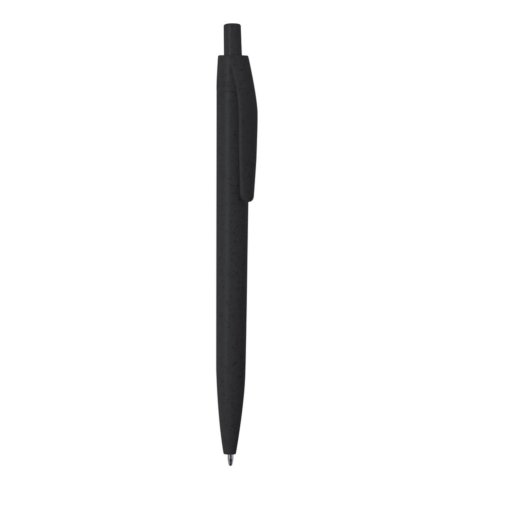 Długopis ze słomy pszenicznej V1979-A-03 czarny