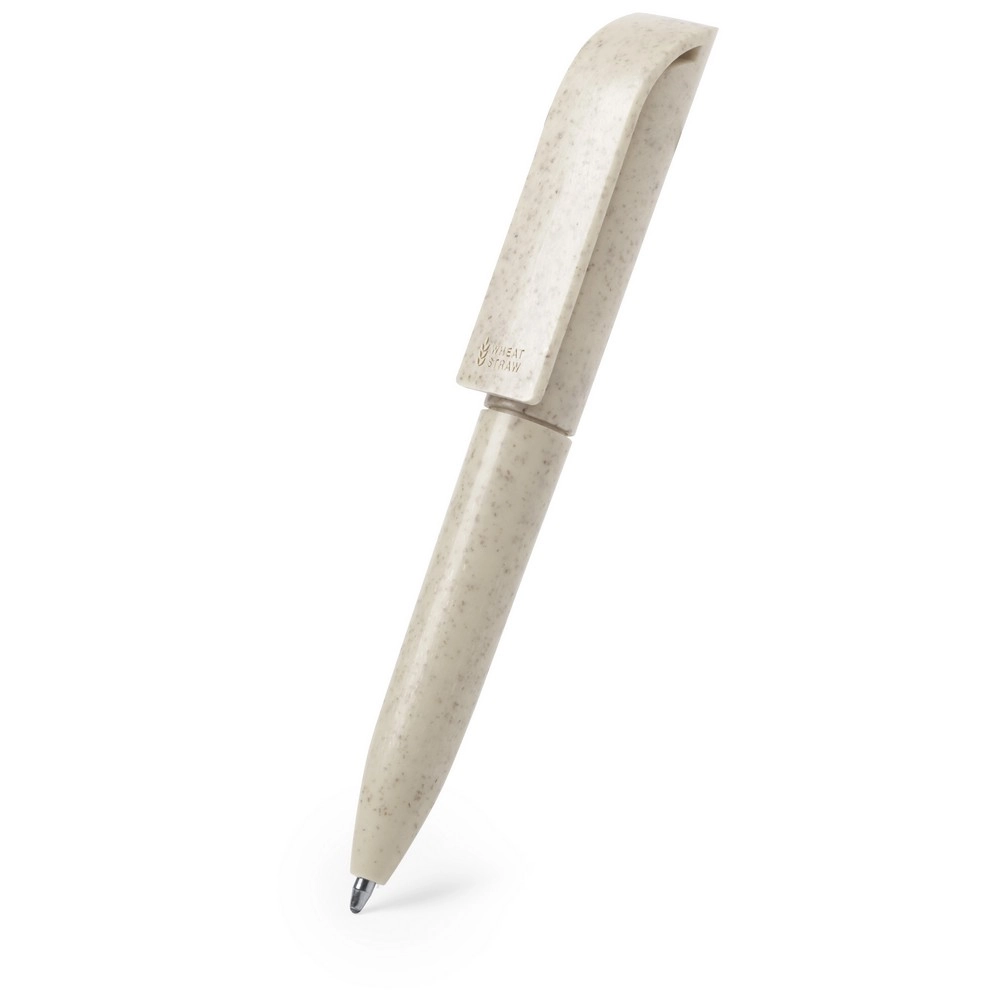 Mini długopis ze słomy pszenicznej V1980-00