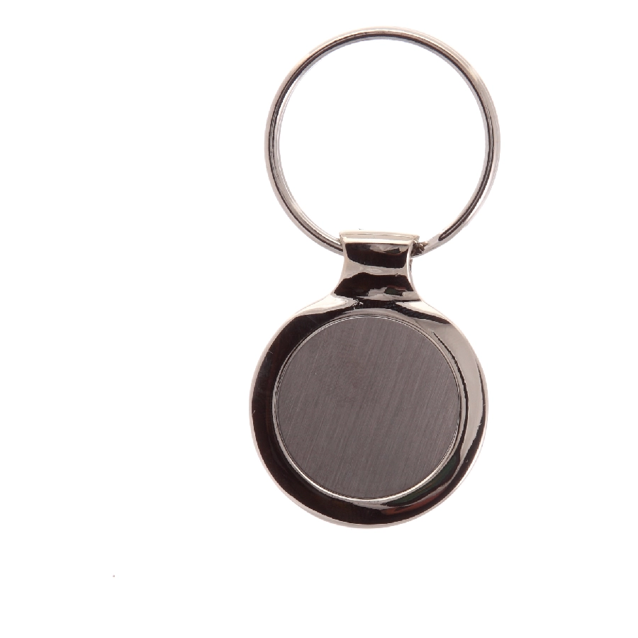 Okrągły brelok do kluczy | Lisa V2033-32 srebrny
