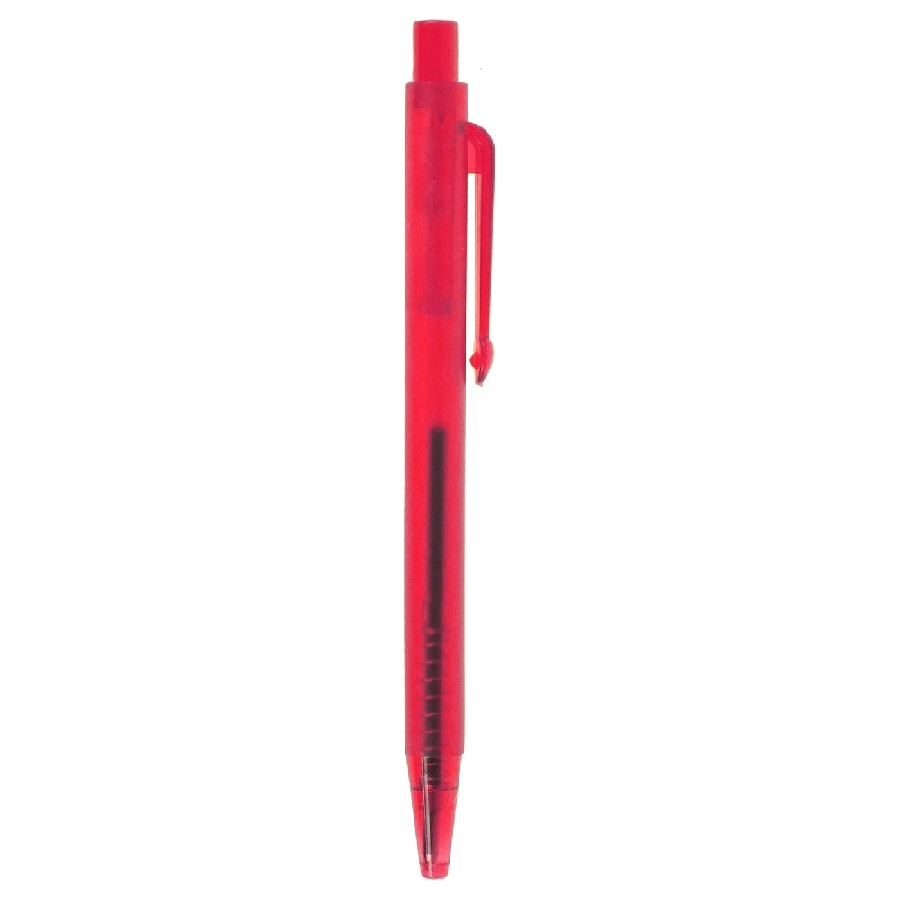 Notatnik ok. A7 z długopisem V2249-05 czerwony