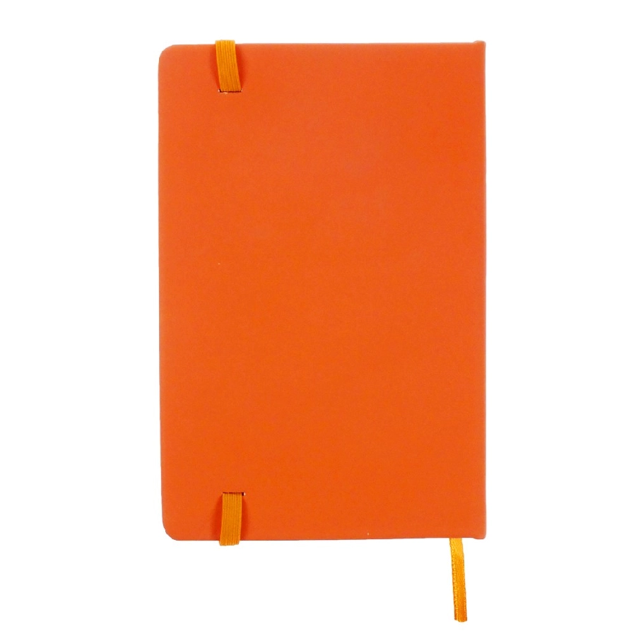 Notatnik ok. A6 | Grant V2329-07 pomarańczowy