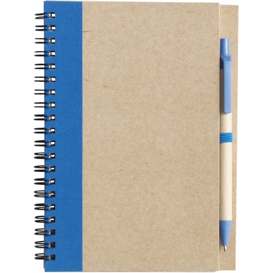 Notatnik z długopisem V2389-A-11 niebieski