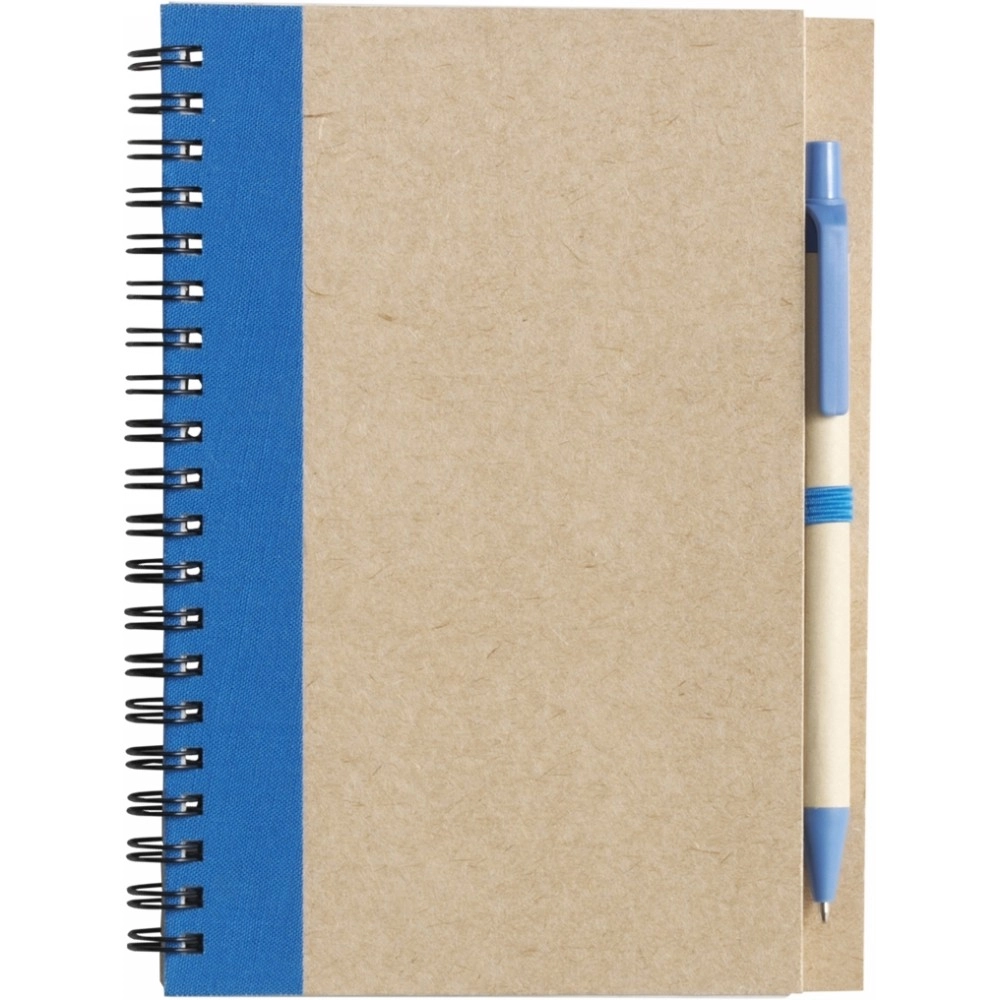 Notatnik ok. A5 z długopisem V2389-A-11 niebieski