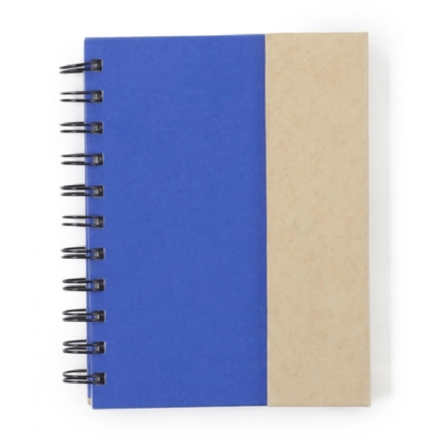 Zestaw do notatek, karteczki samoprzylepne, notatnik, długopis V2537-23 niebieski