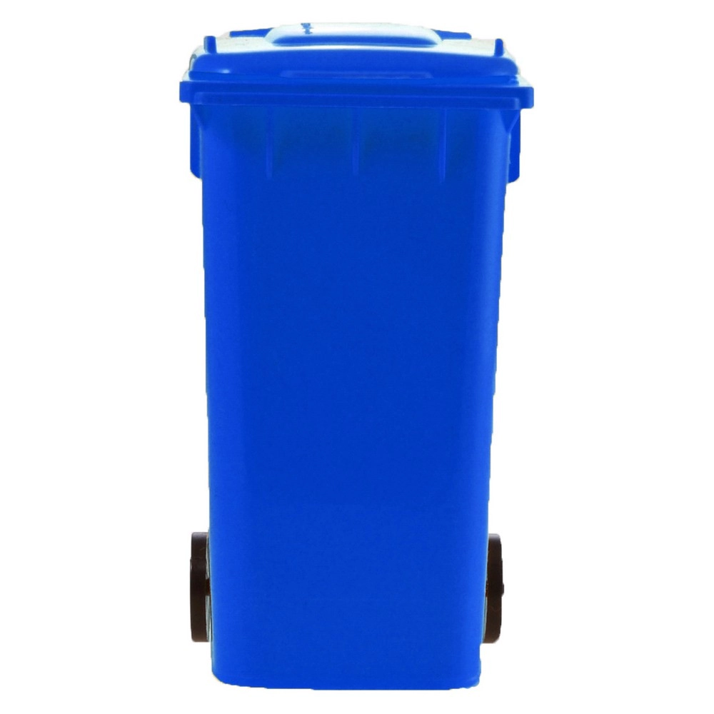 Pojemnik na przybory do pisania kontener na śmieci V2565-11 niebieski