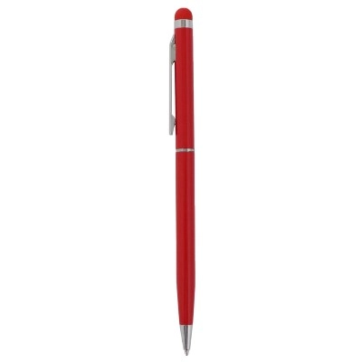Zestaw upominkowy, notatnik A5 (kartki w linie), długopis V2717-05 czerwony