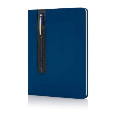 Zestaw upominkowy, notatnik A5 (kartki w linie), długopis V2717-11 niebieski
