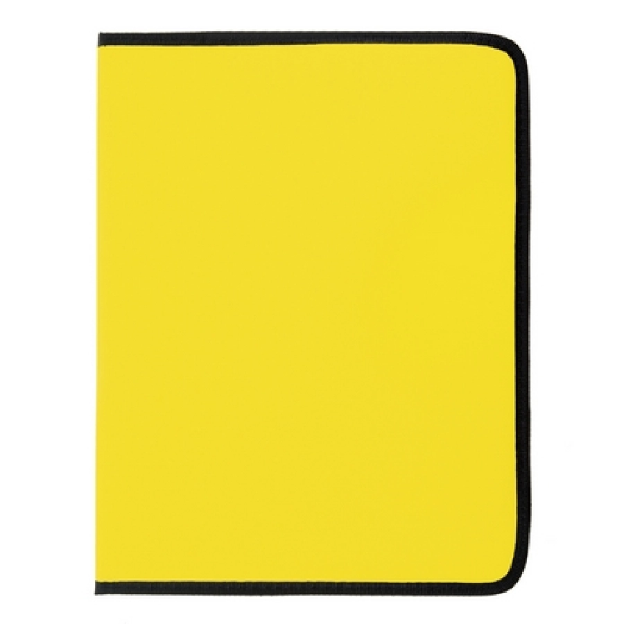 Teczka konferencyjna ok. A4 z notatnikiem V2783-08 żółty
