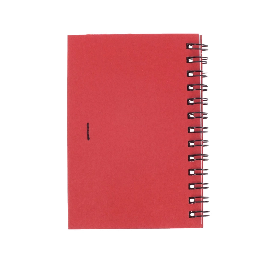 Notatnik ok. A7 z długopisem V2793-05 czerwony