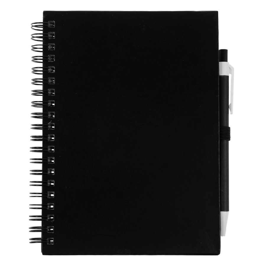 Notatnik ok. A5 z długopisem V2795-03 czarny