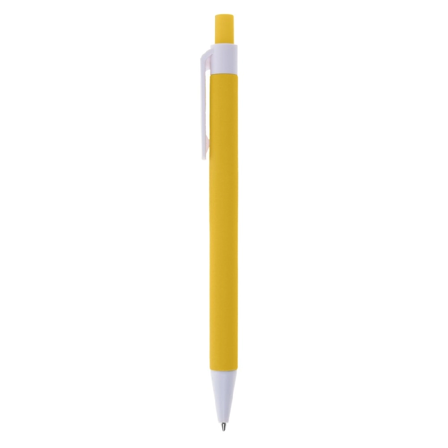 Notatnik ok. A5 z długopisem V2795-08 żółty