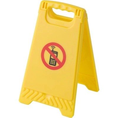 Znak ostrzegawczy, lusterko V2873-08 żółty