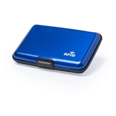 Etui na karty kredytowe, ochrona RFID V2881-11 niebieski