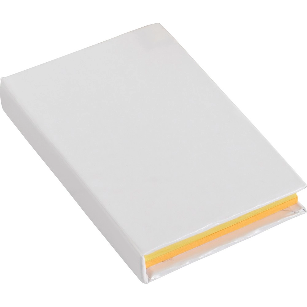 Zestaw do notatek, karteczki samoprzylepne V2953-02 biały