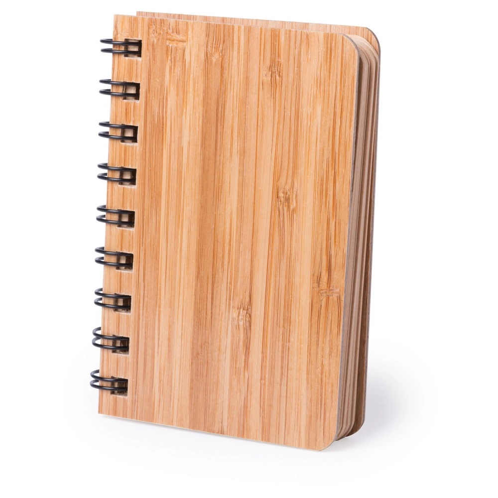 Bambusowy notatnik ok. A6 V2967-16 brązowy