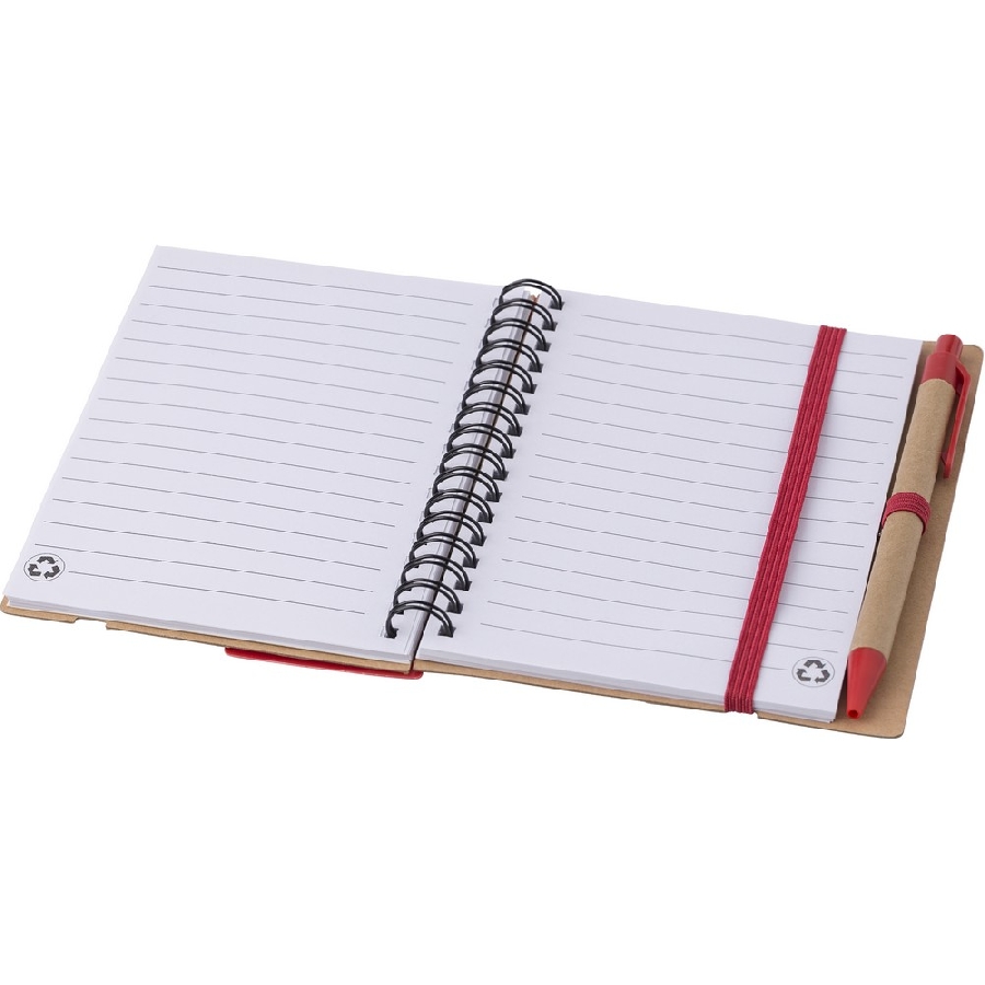 Zestaw do notatek, notatnik, długopis, linijka, karteczki samoprzylepne V2991-05
