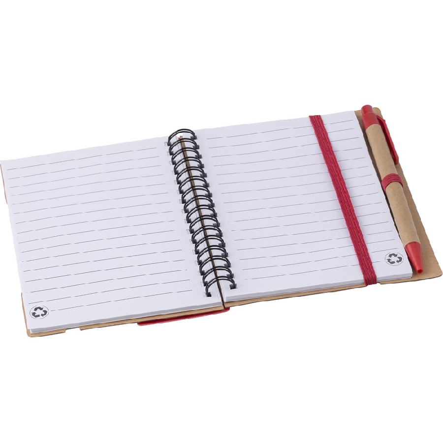 Zestaw do notatek, notatnik, długopis, linijka, karteczki samoprzylepne V2991-05