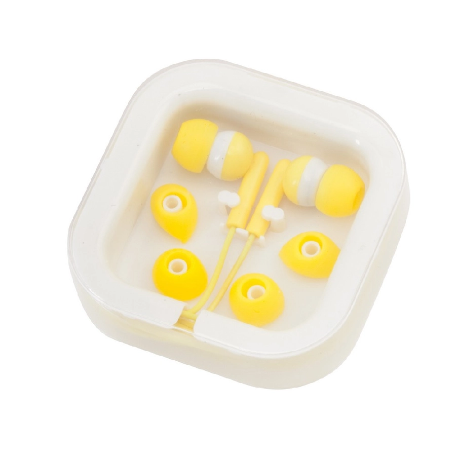 Słuchawki douszne V3196-08 żółty