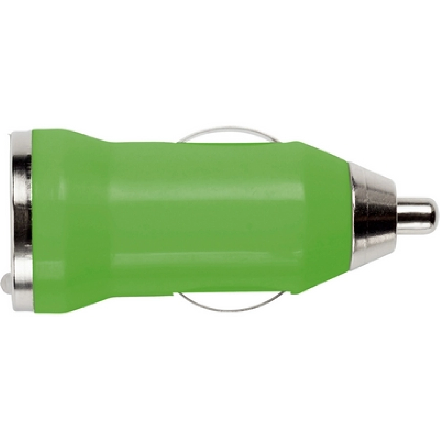 Ładowarka samochodowa USB V3232-06 zielony